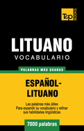 Vocabulario Espanol-Lituano - 7000 Palabras Mas Usadas