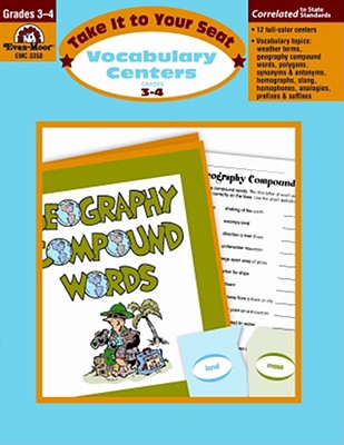 Vocabulary Centers, Grades 3-4 - Evan-Moor Educational Publishers