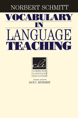 Vocabulary in Language Teaching - Schmitt, Norbert