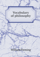 Vocabulary of Philosophy