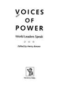 Voices of Power: World Leaders Speak - Bienen, Henry