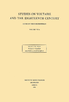 Voltaire's 'Candide': Analysis of a classic: second edition, revised throughout - Bottiglia, William F.