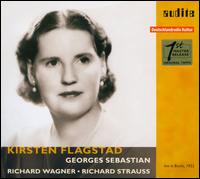 Wagner: Wesendonck-Lieder; Strauss: Vier letzte Lieder - Kirsten Flagstad (soprano); Orchester der Stadtischen Oper; Georges Sebastian (conductor)