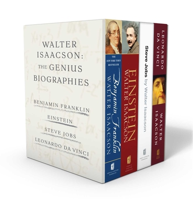 Walter Isaacson: The Genius Biographies: Benjamin Franklin, Einstein, Steve Jobs, and Leonardo Da Vinci - Isaacson, Walter