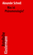 Was Ist Phanomenologie?