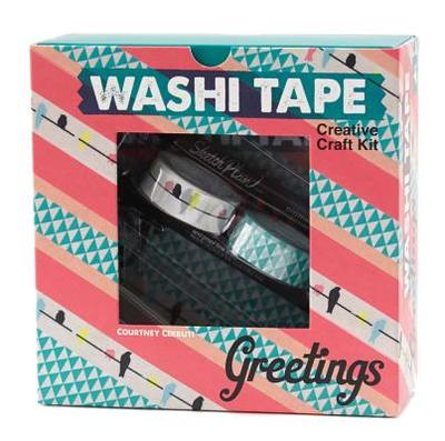 Washi Tape Greetings: Creative Craft Kit - Cerruti, Courtney