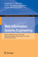 Web Information Systems Engineering: WISE 2019 Workshop, Demo, and Tutorial, Hong Kong and Macau, China, January 19-22, 2020, Revised Selected Papers