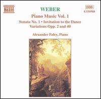 Weber: Piano Music, Vol. 1 - Alexander Paley (piano)
