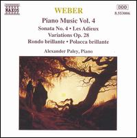 Weber: Piano Music, Vol. 4 - Alexander Paley (piano)