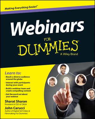 Webinars For Dummies - Sharan, Sharat, and Carucci, John