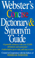Webster's Concise Dictionary & Synonym Guide - Federal Street Press (Creator)