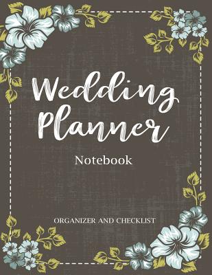 Wedding Planner Notebook: My Wedding Organizer & Checklist Budget Savvy Marriage Event Journal Calendar Book - Books, Jasmine