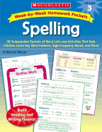 Week-By-Week Homework Packets: Spelling Grade 3 - Geller, Kristin