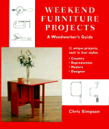 Weekend Furniture Projects - Simpson, Chris