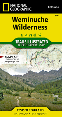 Weminuche Wilderness, Colorado Trail Map - Trails Illustrated