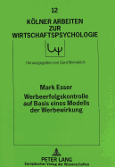 Werbeerfolgskontrolle Auf Basis Eines Modells Der Werbewirkung