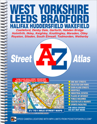 West Yorkshire A-Z Street Atlas - A-Z maps