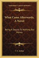 What Came Afterwards, a Novel: Being a Sequel to Nothing But Money