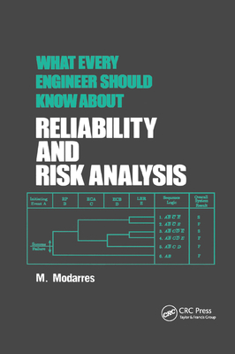 What Every Engineer Should Know about Reliability and Risk Analysis - Modarres, M.