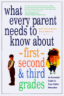 What Every Parent Needs to Know about 1st, 2nd, and 3rd Grades: An Essential Guide to Your Child's Education - Bickart, Toni S, and Jablon, Judy R, and Dodge, Diane Trister