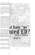 What have "we" Aenied'ED? Part 2