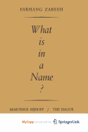 What Is in a Name? - Zabeeh, Farhang