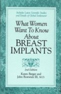 What Women Want Know Breast Implan - Bostwick, John, and Berger, Karen