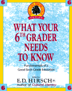 What Your 6th Grader Needs to Know - Hirsch, E D, Jr. (Editor)