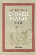 What's in a Chinese Name