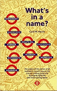 What's in a Name?: Origins of Station Names on the London Underground