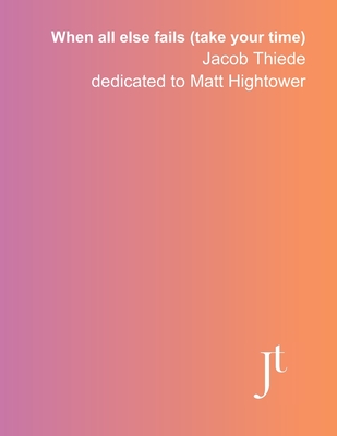 When all else fails (take your time): Full bound score for study, performance, and review - Thiede, Jacob