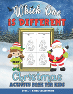 Which One Is Different Christmas Activity Book: 100 Holiday Puzzles for Kids to Solve and Color