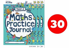 White Rose Maths Practice Journals Year 2 Workbooks: Pack of 30