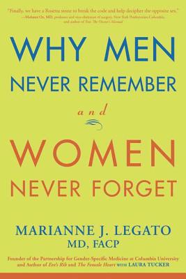 Why Men Never Remember and Women Never Forget - Legato, Marianne J, MD, and Tucker, Laura