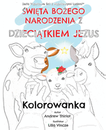 wi ta Bo ego Narodzenia z Dzieci tkiem Jezus: Kolorowanka