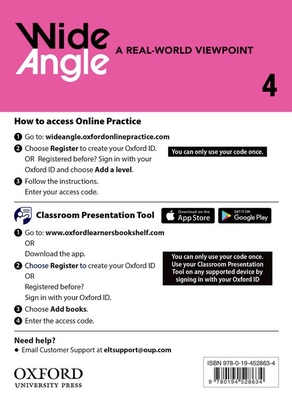 Wide Angle: Level 4: Teacher's Access Card - Gordon, Deborah