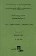 Wiener Zeitschrift Fur Die Kunde Sudasiens Band 54 - 2011-2012: Vienna Journal of South Asian Studies Volume 54 - 2011-2012