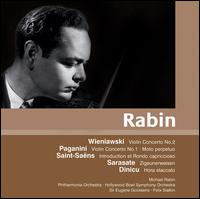 Wieniawski, Paganini: Violin Concertos; Saint-Sans: Introduction & Rondo capriccioso - Michael Rabin (violin)