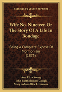 Wife No. Nineteen or the Story of a Life in Bondage: Being a Complete Expose of Mormonism (1875)