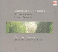 William Lawes, Henry Purcell: Exquisite Consorts - Andrew Lawrence-King (organ); Andrew Lawrence-King (cembalo); Andrew Lawrence-King (harp); David Douglass (violin);...
