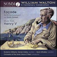 William Walton: A Centenary Celebration - Faade, Henry V - Kevin Whately; Roderick Williams; Tasmin Dalley; Orchestra of the Swan; Bruce O'Neil (conductor)