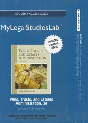 Wills, Trusts, and Estates Administration - Herskowitz, Suzan D