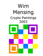 Wim Mensing Crypto Paintings 2003