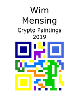 Wim Mensing Crypto Paintings 2019