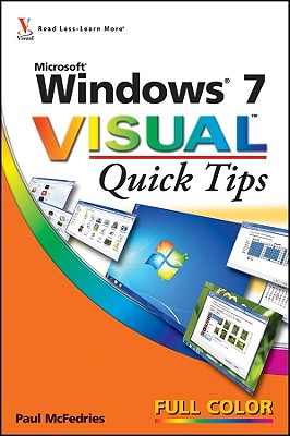 Windows 7 Visual Quick Tips - McFedries, Paul