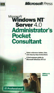 Windows NT 4.0 Administrator's Pocket Consultant - Stanek, William R.