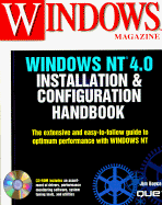 Windows NT 4.0 Workstation Installation and Configuration Handbook, with CD-ROM