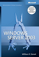 Windows Server 2003 Administrator's Pocket Consultant