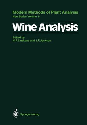 Wine Analysis - Linskens, Hans-Ferdinand (Editor), and Conte, L S (Contributions by), and Jackson, John F (Editor)