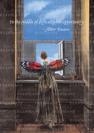Winged Woman @ Window-Greeting Card (6 Cards Individually Bagged W/ Envelopes & Header)
